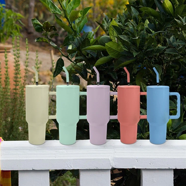 40oz Macaron Color Sublimation Tumbler (6)